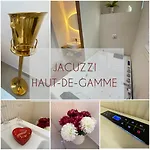 شقة Cocon Diamant - Nuit Romantique - Jacuzzi Et Sauna - Hyper-centre