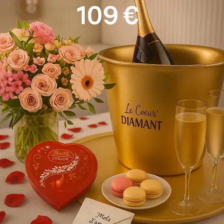 Cocon Diamant - Nuit Romantique - Jacuzzi Et Sauna - Hyper-centre アパート
