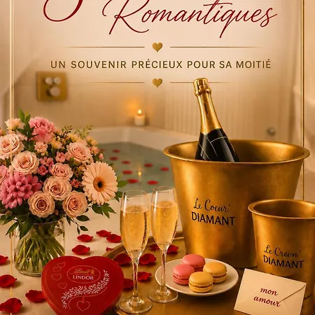 Cocon Diamant - Nuit Romantique - Jacuzzi Et Sauna - Hyper-centre *