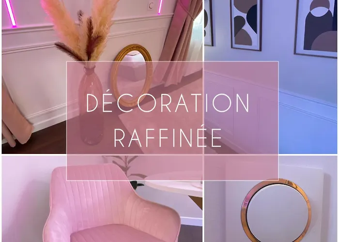 Appartement Cocon Diamant Nuit Romantique - Jacuzzi Privatifs-hyper-centre