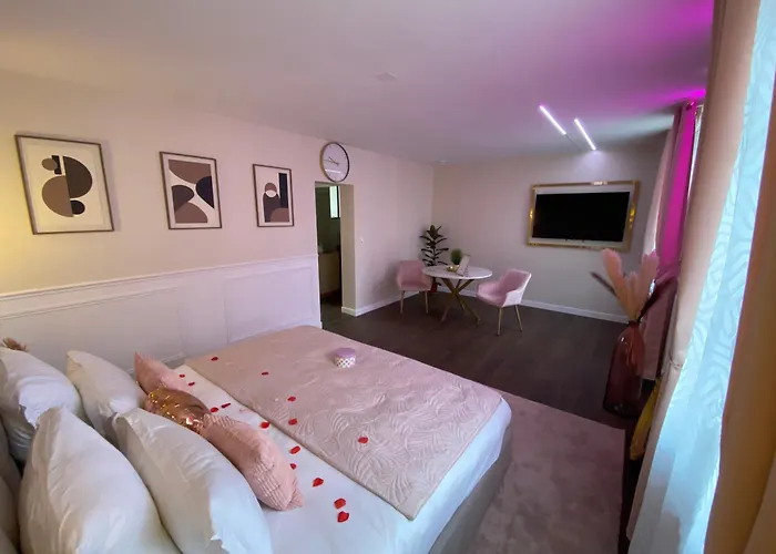 Appartement Cocon Diamant Nuit Romantique - Jacuzzi Privatifs-hyper-centre *